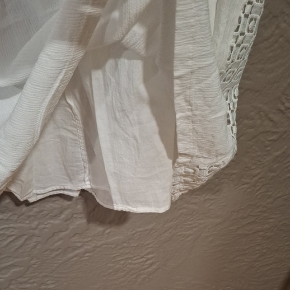 Zara Basic Wome's white Midi Pencil Skirt - Picture 2 of 5